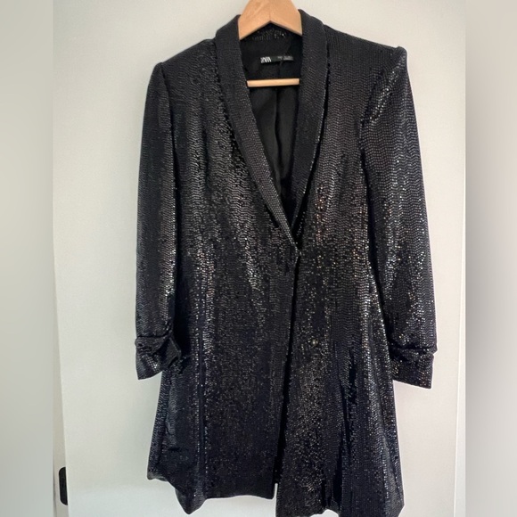 Sequin Zara Blazer Dress - Picture 6 of 7